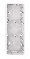 4034-1219 Merten коробка для открыт монтажа, 3 поста (белый)