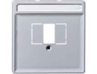 Merten Зарядное устройство USB с двумя выходами (алюминий) System Design