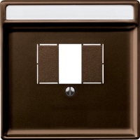 Merten Зарядное устройство USB с двумя выходами (коричневый) System Design