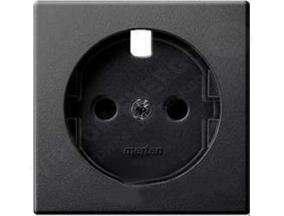 2331-0414 Merten центральная плата для мех.розетки schuko б/ус. защиты (антрацит)