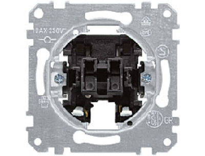 3135-0000 Merten выключатель 2-клавишный с/п, 10а