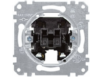 3155-0000 Merten выключатель 2-клавишный кнопочный, 2но контакта