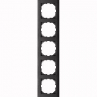 4050-3614 Merten рамка 5-постовая рамка(антрацит)