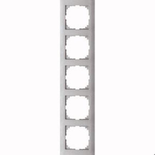 4050-3660 Merten рамка 5-постовая рамка(цвет алюминия)
