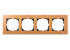 4054-3470 Merten рамка 4-я (бук)