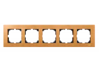 4055-3470 Merten рамка 5-я (бук)