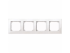 515419 Merten рамка 4-ая (белый глянцевый)